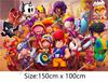 Anime Game Theme Party Supplies Flag Pull Banner Cake Topper Balloon Set Kid Girl Boy Happy Birthday Party Baby Shower Decor