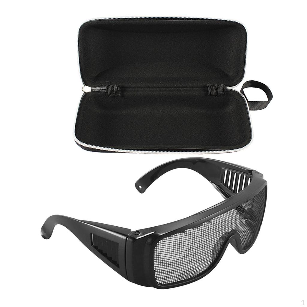 Wire Mesh Safety Goggles Glasses for Gardening Working Grass Cutting