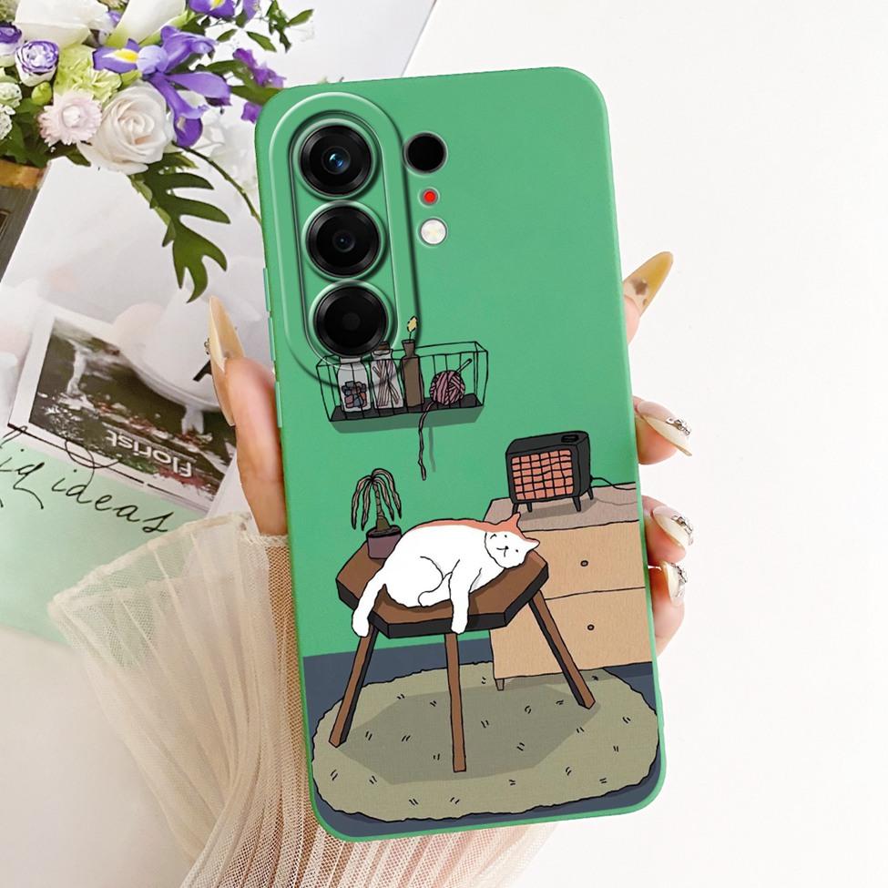Schutzhülle für Tecno Camon 50 4G, luxuriös, modisch, niedlich, mit lustigem Cartoon-Motiv, Silikon, passend für Tecno Camon50 4G CN5