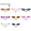 Luxury Sunglasses  Classic Cat Eye Lower Frame Sunglasses Women Retro Sun Glasses Ins Eyeglasses Sunglass Men