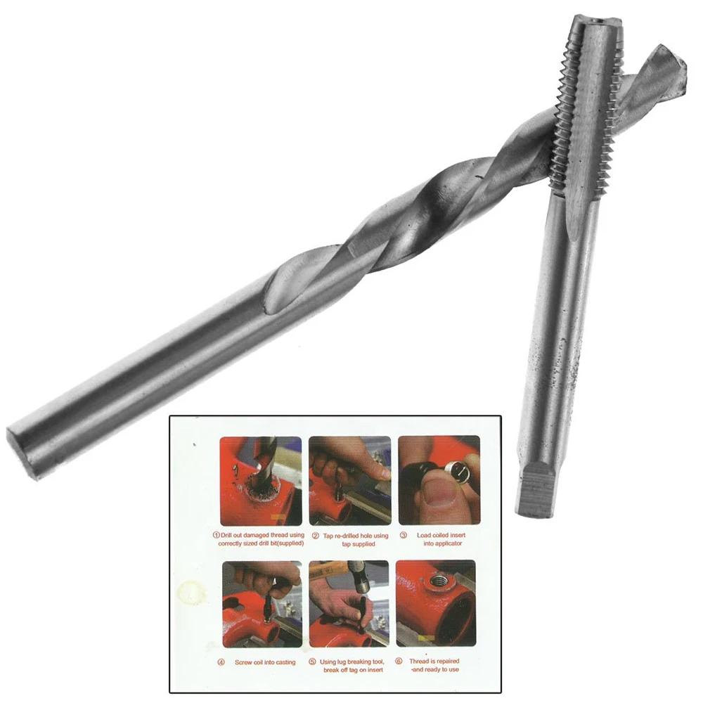 Κιτ Επισκευής Μετρικού Σπειρώματος 30 Τεμαχίων M5 M6 M8 M10 M12 M14 Helicoil Εργαλείο Ελατηρίου Car Pro M6 * 1.0