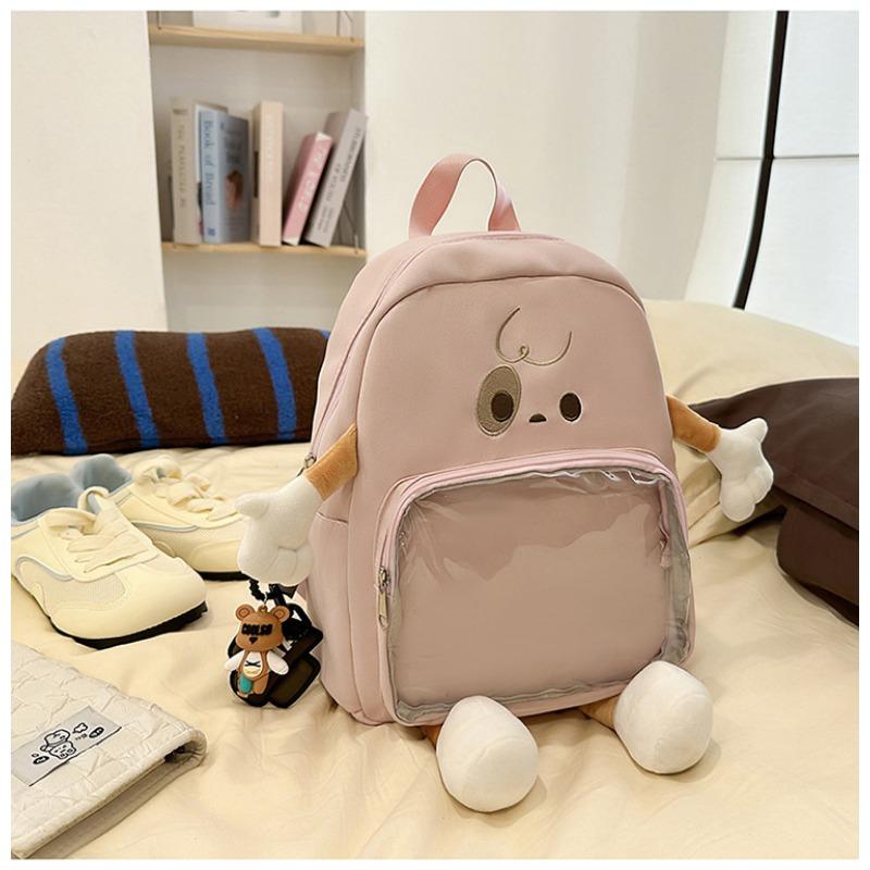 School Bag New High Value Fresh Sweet Girl Soft Cute Cartoon Animal Backpack Light Backpack