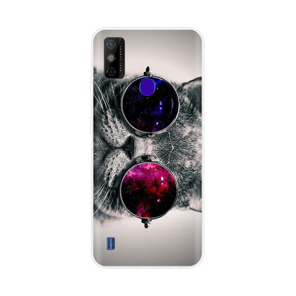 Per Custodia ZTE Blade A51 Lusso Silicone TPU Morbido Cover Posteriore Telefono Fundas Per ZTE Blade A51 A 51 Custodia Guscio Antiurto Coque
