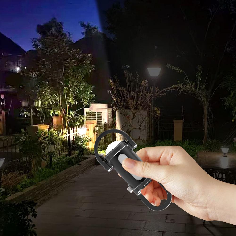 1200LM Super Bright Mini Keyring Torch LED Rechargeable Waterproof Mini LED Torch for Outdoor Camping