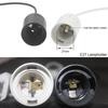 Eu Plug 1.8M Lamp Base E27 Holder Power Cord Cable with Switch for Hanging Pendant Led Light Fixture Socket Cord Adapters