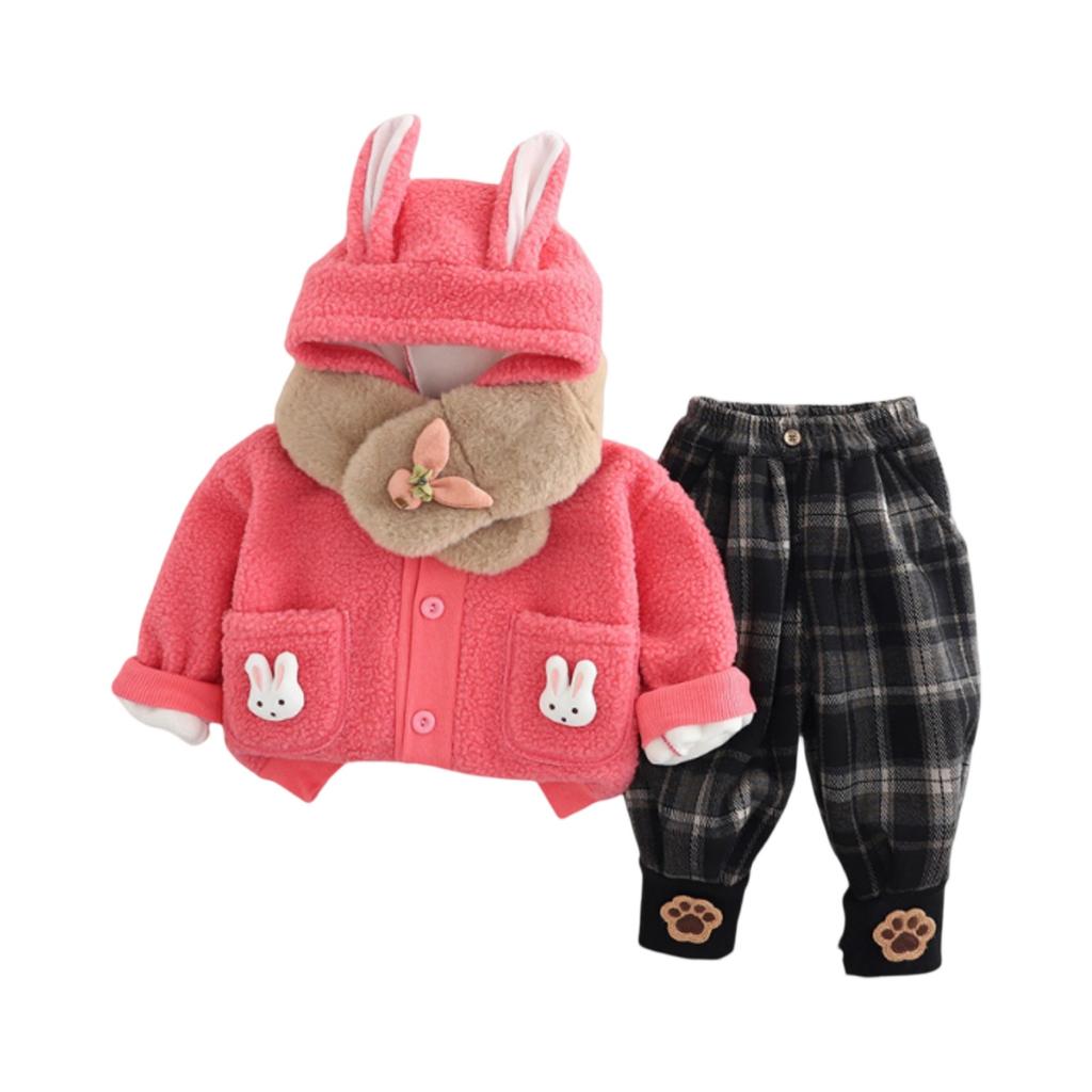 Kids Casual Long-Sleeve Set, Comfortable Daily Wear Outfits