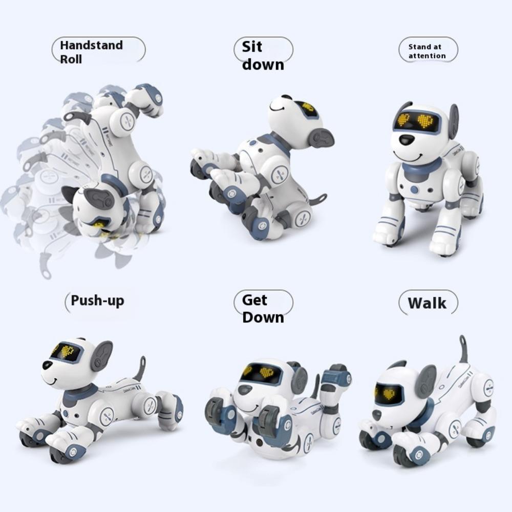 Intelligenter Früherziehungs-Roboterhund Roboter Kinderspielzeug Pädagogisch Junge Elektrisch 1-3 Jahre Hundeklub Neujahrsgeschenk
