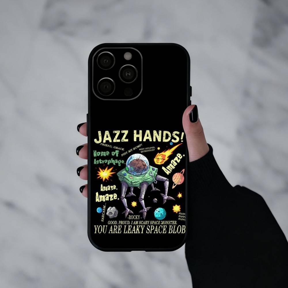 Trendiges Filmprojekt Hail M-Mary Kissen Handyhülle Für iPhone 17pro, 16,15,14,13,12,11 X XR Plus,Andere Weiche Schwarze Hülle