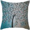 Oil Painting Tree Cushion Cover for Sofa Livingroom Pillow Case Home Decoration % Polyester Vintage Throw Pillow Cover