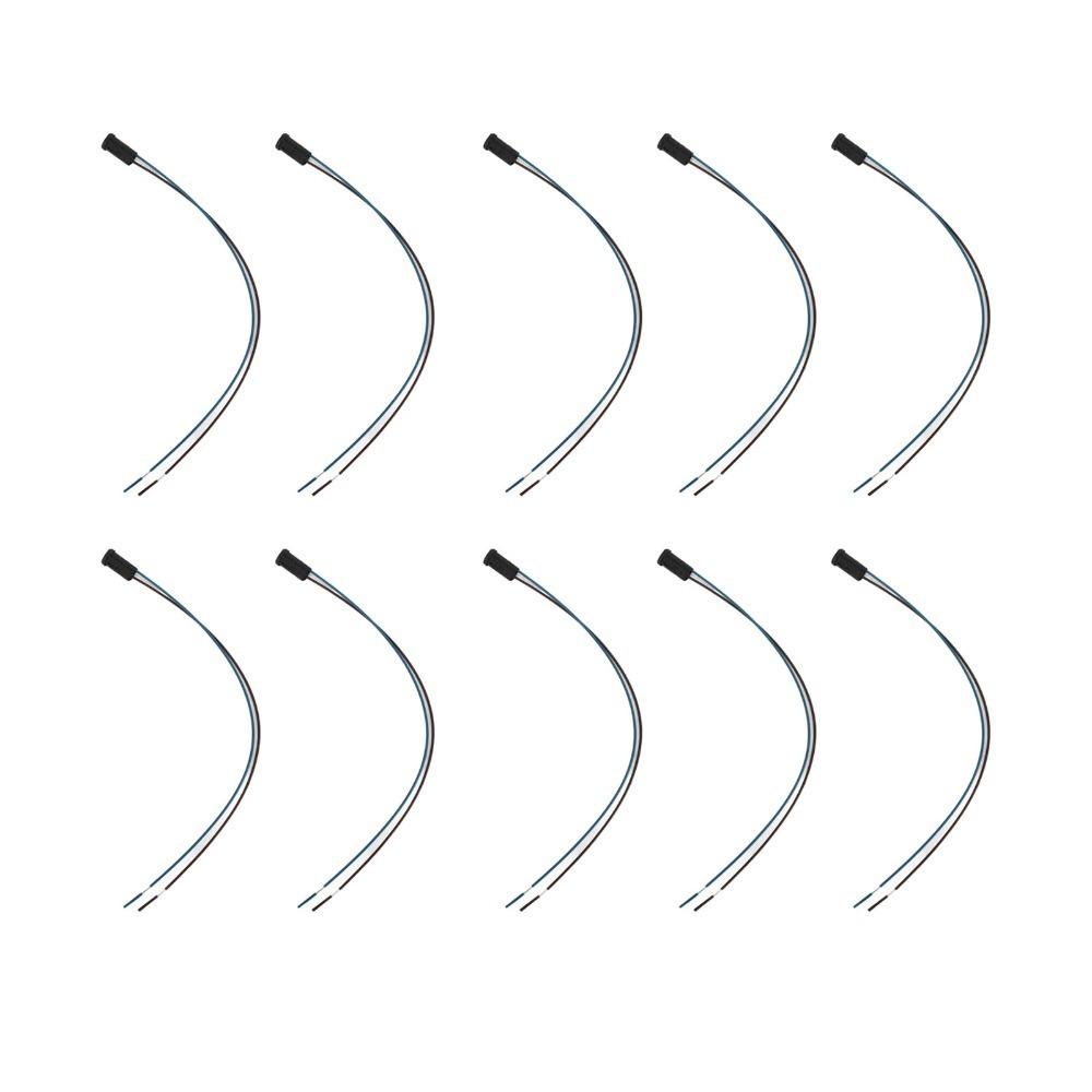 

10Pcs 20cm G4 LED Bulb Socket Cable Wire Connector Wire Adapter G4 Lamp Socket Cable Halogen Base Lamp Holder Cable