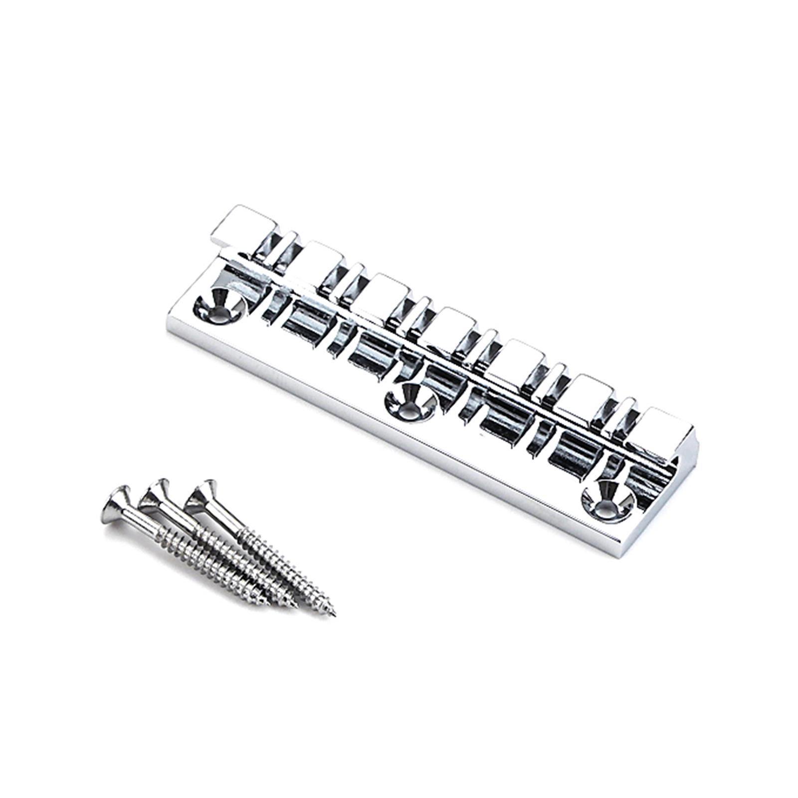 

Электрогитары Фиксированный бридж для арфы 12 струн Седла Хардтейл Гитарный бридж с винтами Легко собирается Прочный