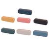 Silicone Pencil Case, Large Capacity Rectangle Pen Holder, Washable Cute Stationery Organizer for Office School