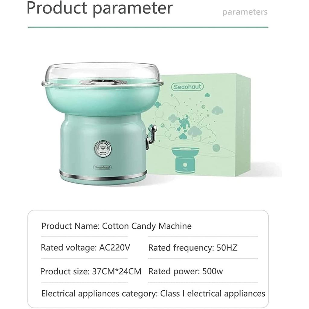 Classic Retro Hard and Sugar Free Countertop Cotton Candy Make