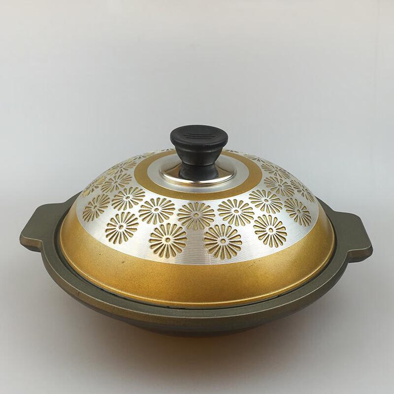 Wutuo Chinese Golden Flower Non-stick Casserole