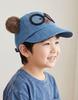 Children's Summer Sun Protection Open-Top Hat, Unisex Breathable Visor Cap