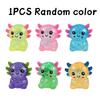 1PCS Crystal Salamander Squishy Toy Cute Animal Squeeze Stress Relief Mud Desk Gadget Gift for Adults Home Office Relax Play
