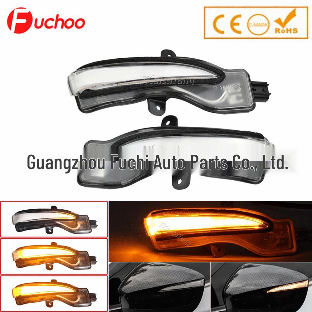 Gelbe, fließende LED-Blinkerleuchten für die Rückspiegel des Mazda CX-3/4/5