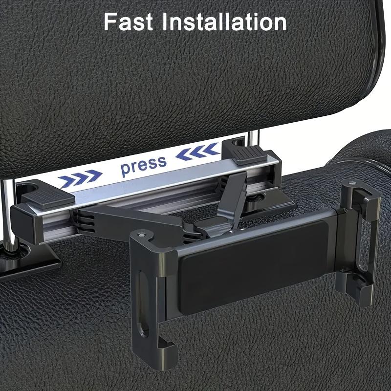360° Rotating Multifunctional Car Rear Seat Tablet Holder Hot Retractable Rear Pillow Mobile Phone Holder
