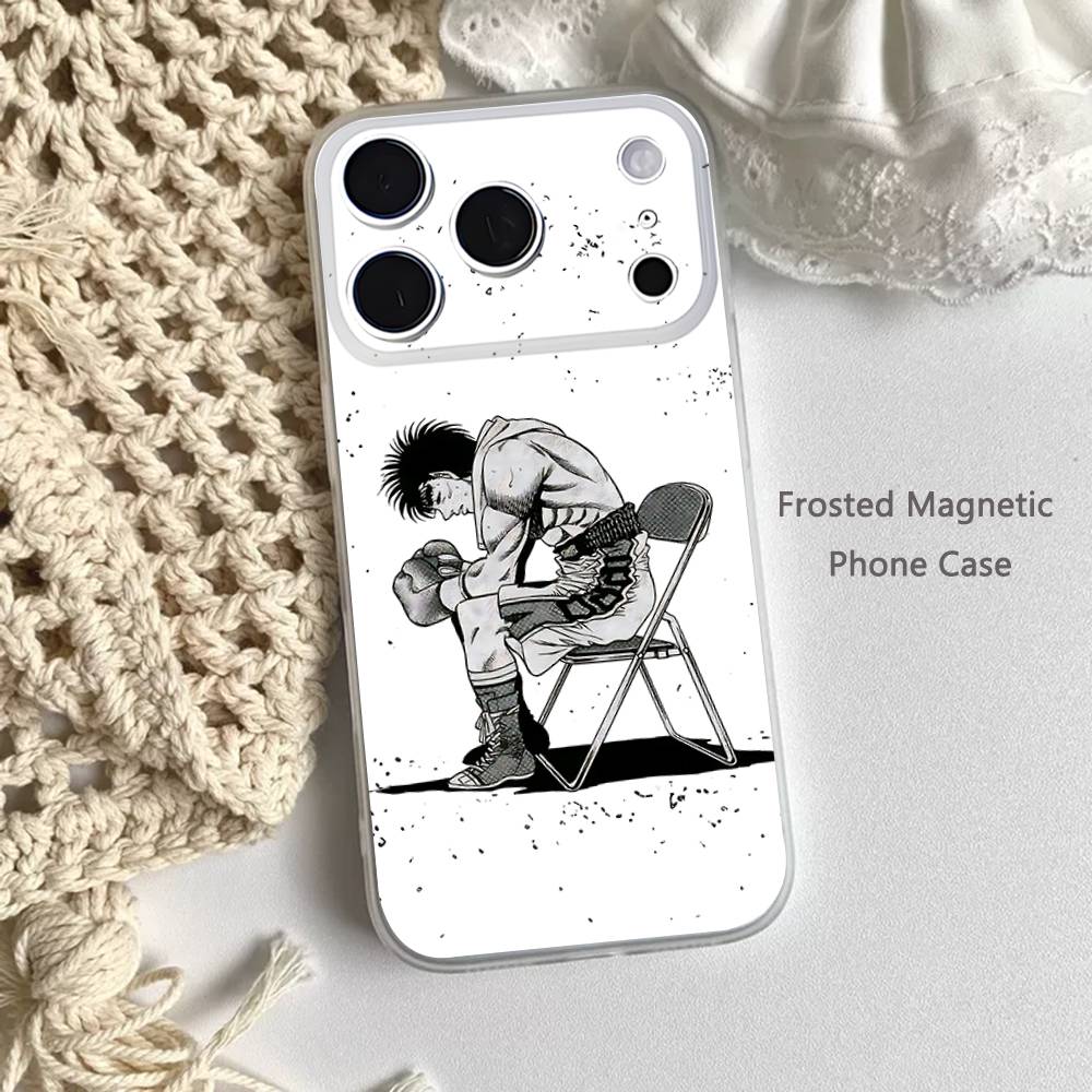 Hajime No I-Ippo Makunouchi Phone Case For iPhone 17,16,15,14,13,12,11 Pro,Max,Plus,Mini,Air,E Magnetic Frosted Clear