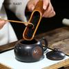 210ml Tradition Yixing Purple Clay Teapots Master Handmade Xishi Tea Pot Ball Hole Filter Kettle Chinese Zisha Tea Set Gifts