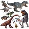 Children's Dinosaur Toy Set: King Kong, Tyrannosaurus Rex, Aurochs, Pachycephalosaurus, Spinosaurus, Therizinosaurus Model.