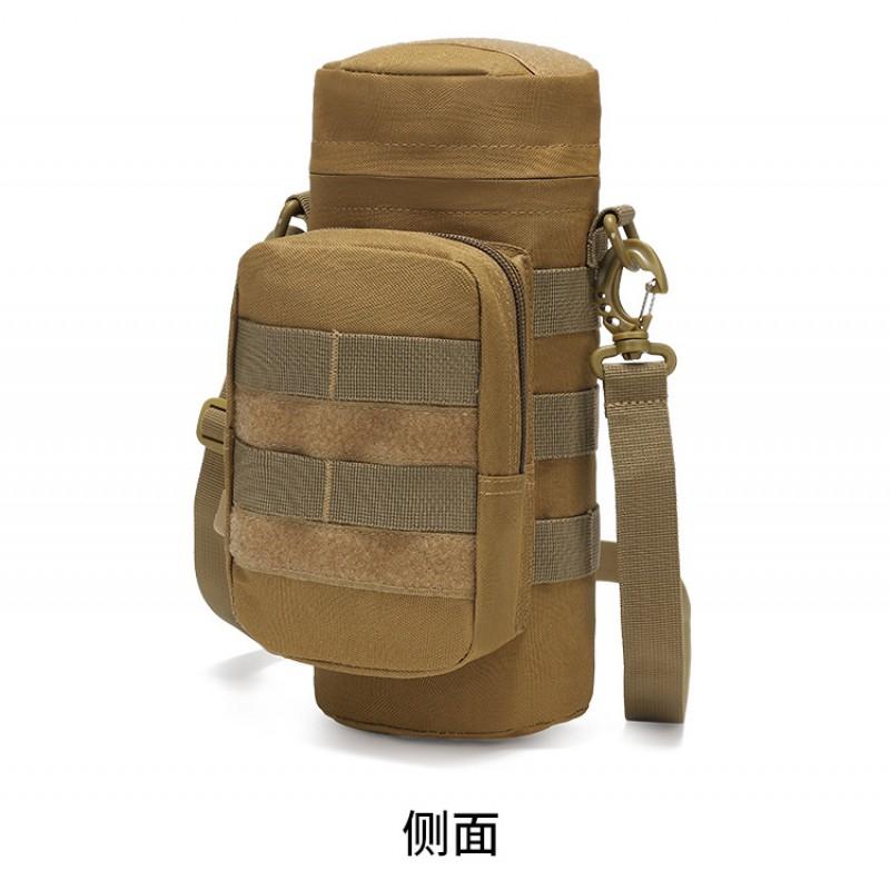 Multi-Functional Water Bottle Pouch Fishing Hiking Cycling Outdoor Sports Waist Bag Oxford Fabric