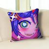 M-MiSide Cute Girl M-Mita Pillow Case Modern Home Decorative Cozy Plush Pillowcase For Living Room Bedroom Sofa