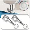 Set of 2 Needle Clamps for Sewing Machines Compatible with Brands Like Singer, Brother, Janome, Juki, Babylock, Elna, Kenmore