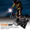 Lumière Avant de Vélo Lumière Avant LED Rechargeable Phare de Vélo 4 Modes d'Éclairage Étanche Fournitures de Vélo Lumière de Vélo avec Haut-parleur