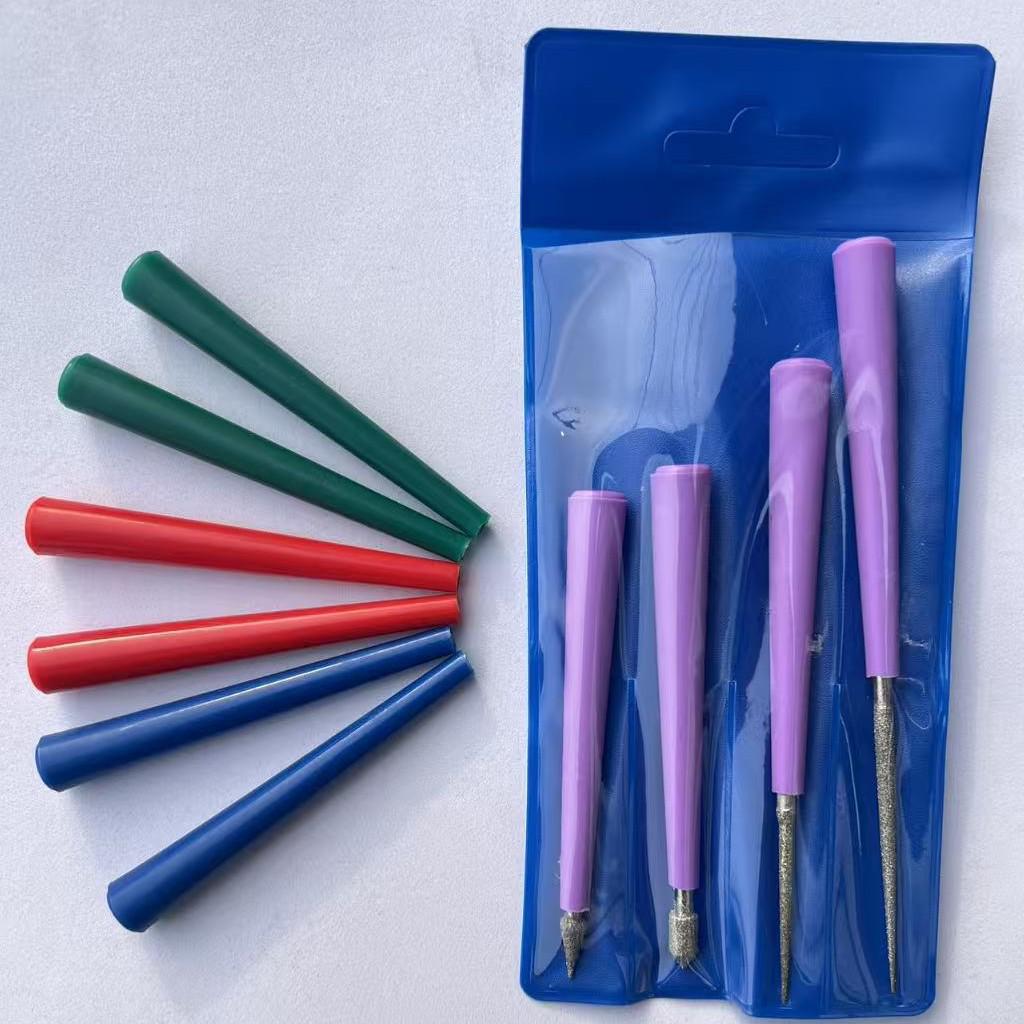 Handheld Reamer Needle for DIY Drilling in Pearls, Jade, Agate, and Beads