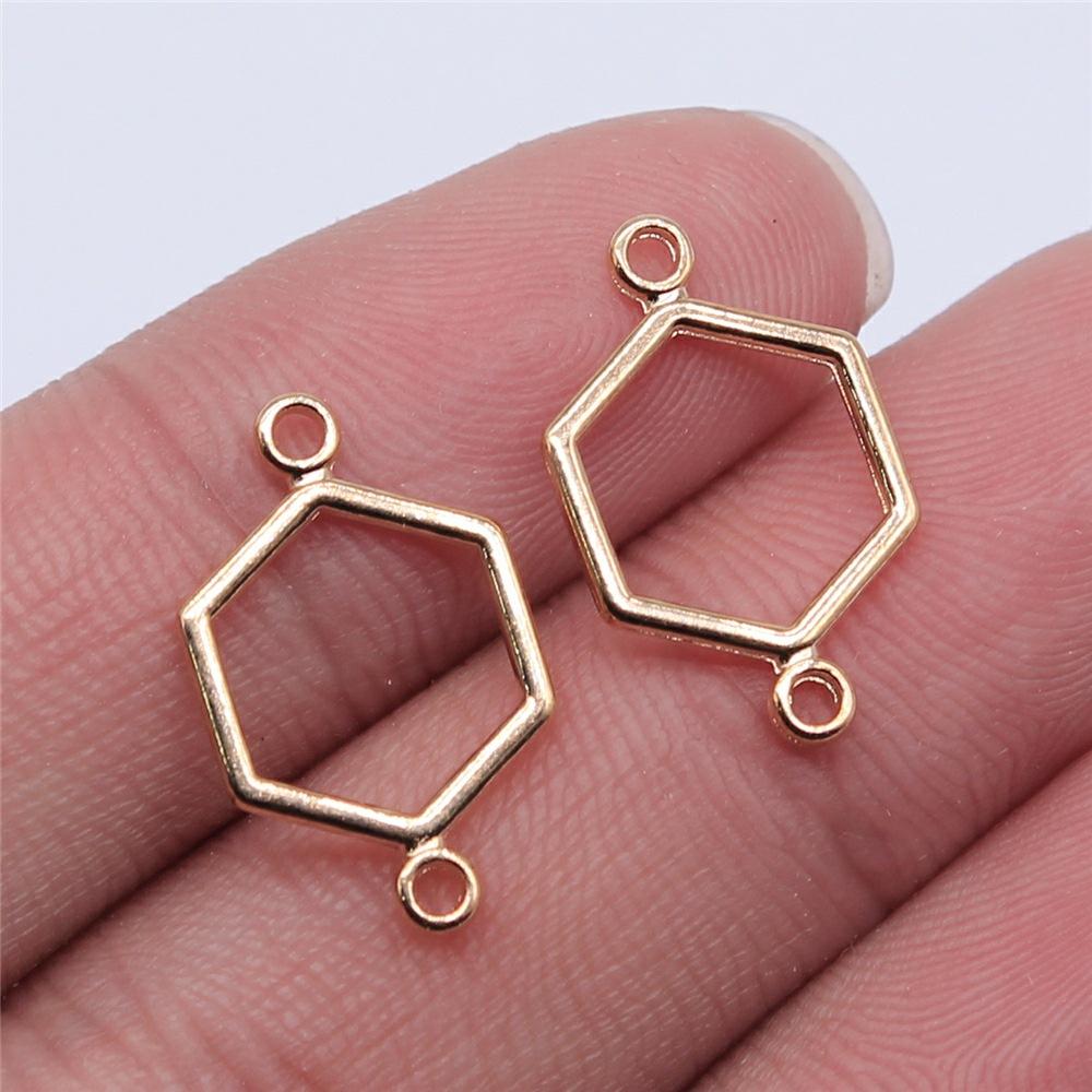 40pcs Charms Connector DIY Handmade Craft For Necklace Earring Making DIY Jewelry Making