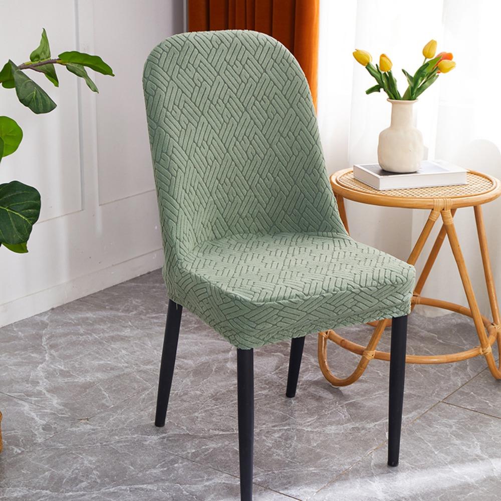 Universal Luxury Dining Chair Covers Stretchable Seat Covers for Home Kitchen Chairs with Backrest Protector