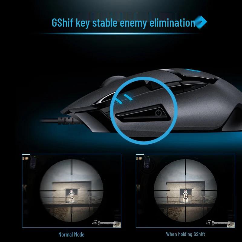 Logitech G402 Hyperion Fury Wired Gaming Mouse