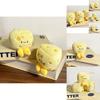 Adorable Plush Cheese Toy Keychain Soft Pp Cotton Cute Doll Perfect Gift