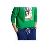 Polo Ralph Lauren FW22 Fleece Hoodie Heren sweatshirts Groen MNPOKNI16822466-300