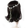 Boho Style Girl Flower Bride Wedding Forehead Hair Wreath Head Band Garland