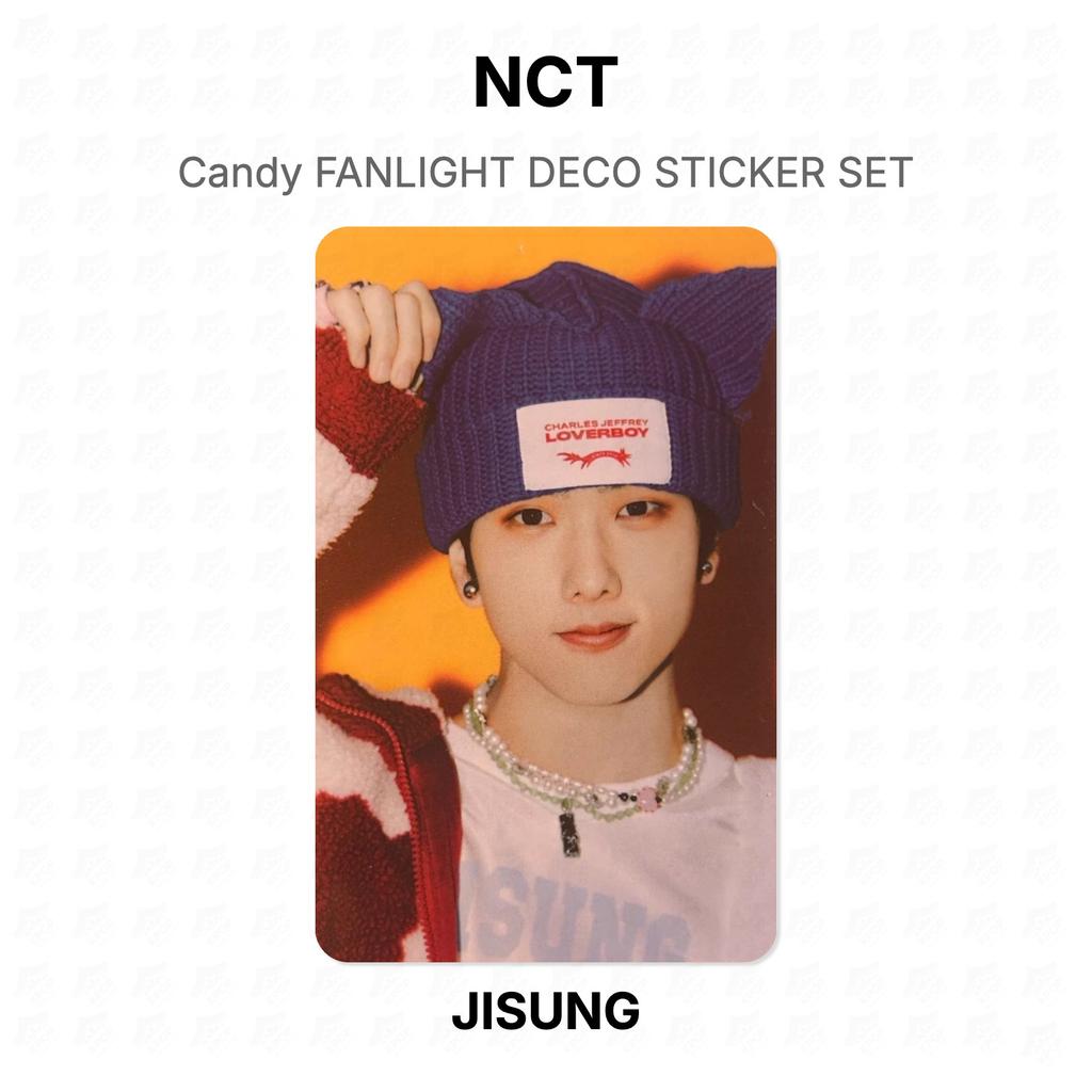 NCT Candy FANLIGHT DECO STICKER SET Official Photocard