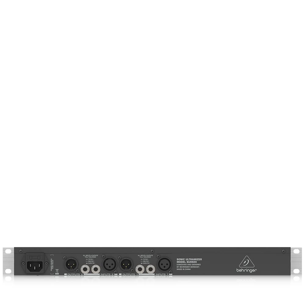 Behringer Stereo Enhancer Simple Operation Stereo 1U Size SU9920 Black Input/Output