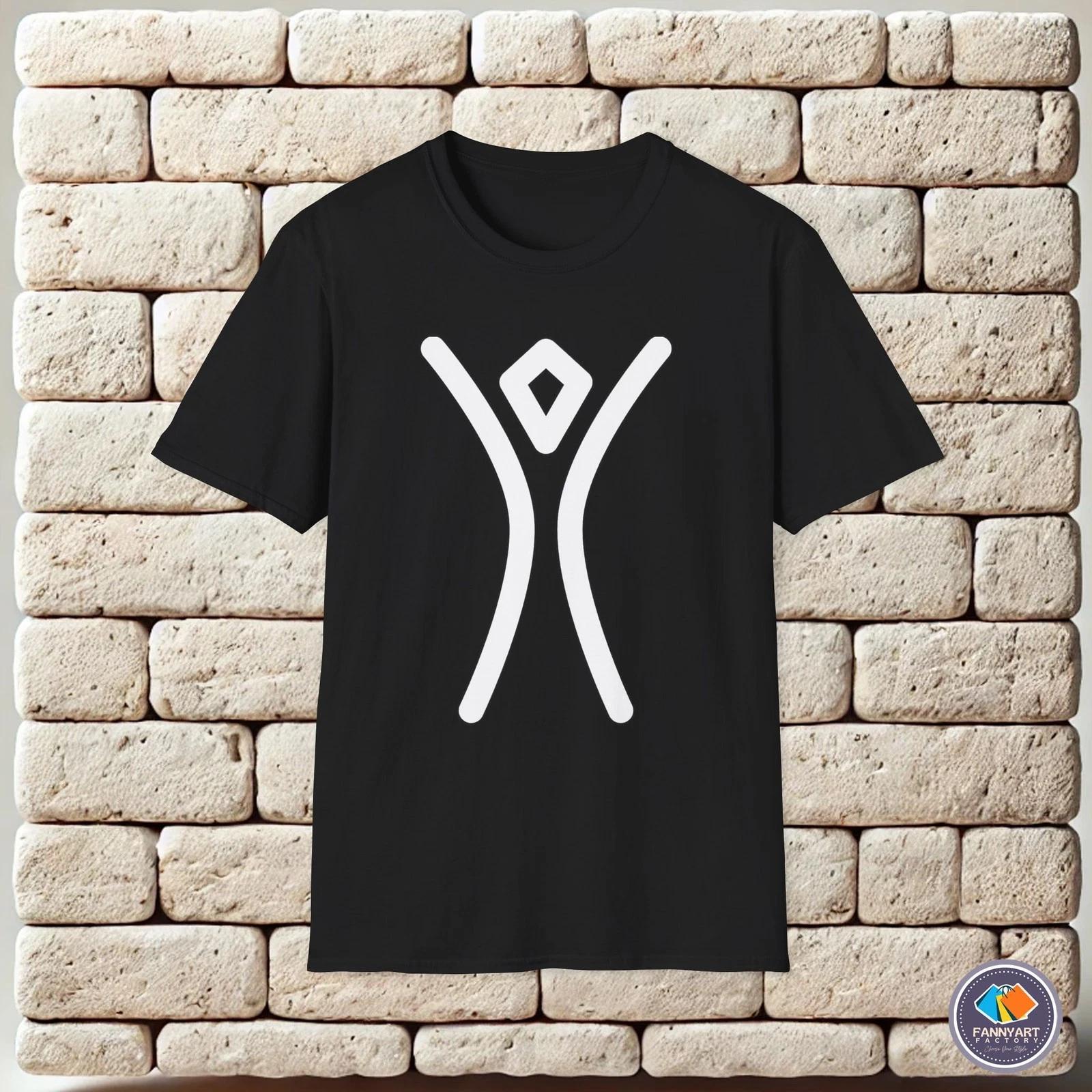 Burning Man Sumbol Unisex T-Shirt 3XL