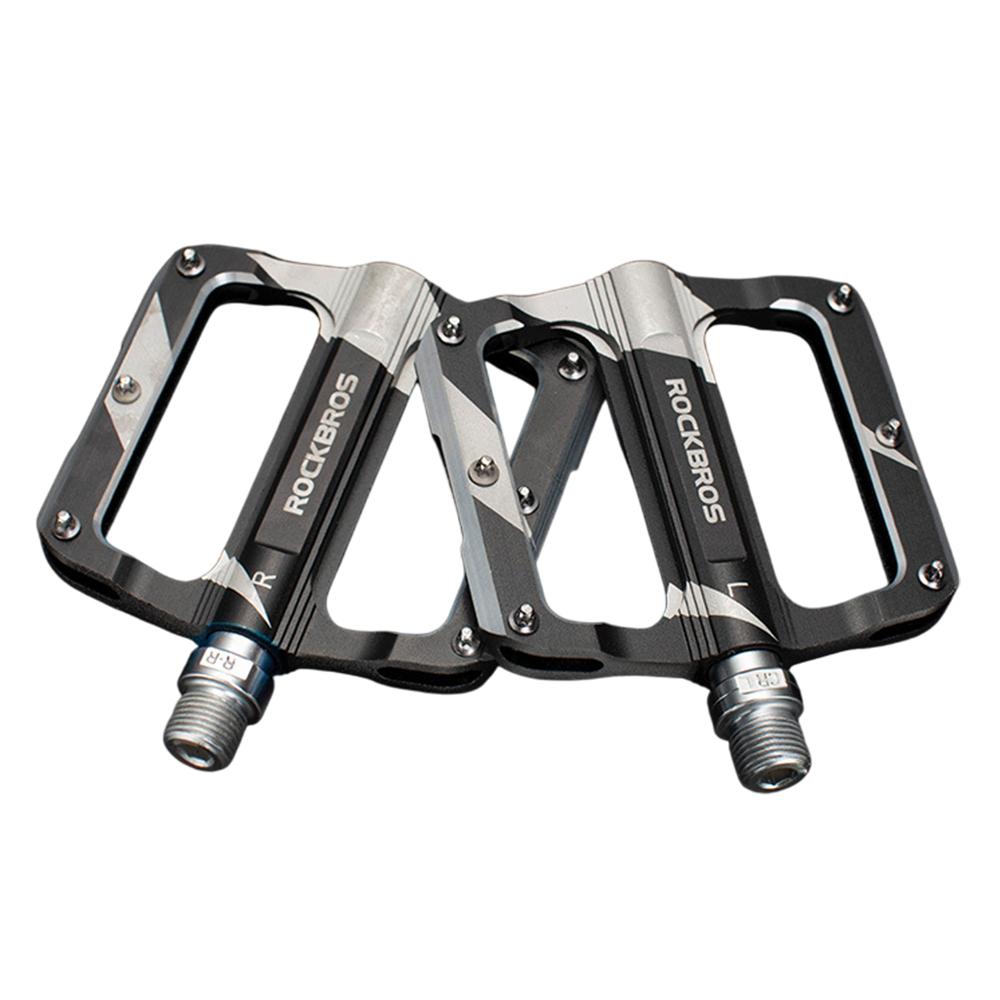 

ROCKBROS K306 1 Pair Mountain Bike Pedals Sealed Bearing Anti Slip Cycling Pedals for Road Bicycle A