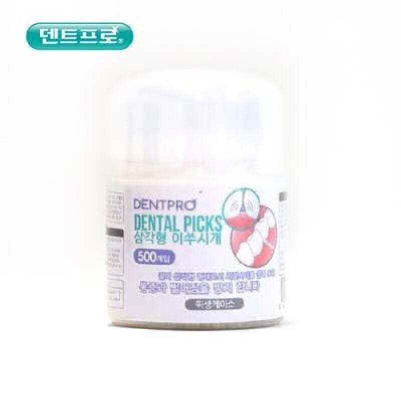 Triangular toothpick 500p case interdental brush 1438