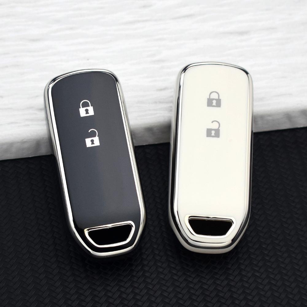 TPU Car Key Case Cover for Honda N-BOX JF1 JF2 N-BOX Custom JF3 JF4 N-BOX+Plus N-One N Wagon Key Fob Protector Car Keychain Bag