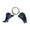 SHIMANO TX30 Mountain Bike Thumb Shifter Set, 6/7/18/21-Speed Compatible