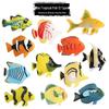 Tropische Vissen Speelgoed en Aquarium Decoraties voor Kinderen - Clownvis & Keizersvis Modellen