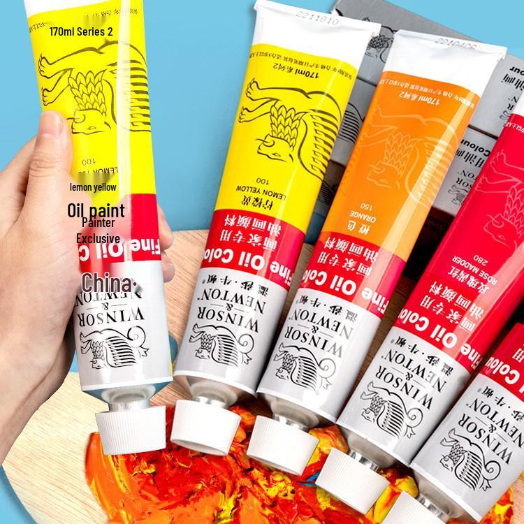 Winsor & Newton 45ml Ölfarben-Tube Nachfüllpackung - Schwarz & Weiß Graffiti Kunstbedarf