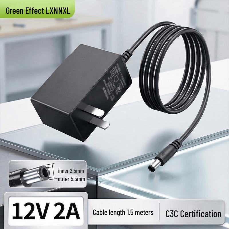 

Universal 12V 2A DC Power Adapter