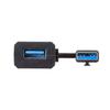 Sanwa Supply USB Gen 1 USB Combo 4 Bus 3.1 + 2.0 Hub, Ports, Powered, Black, USB-3H421BK