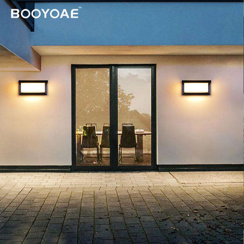 Solární nástěnná lampa Moderní zahradní chodba Venkovní nástěnná světla Terasa Lidské tělo Indukce IP54 Indukční Vodotěsné nástěnné osvětlení