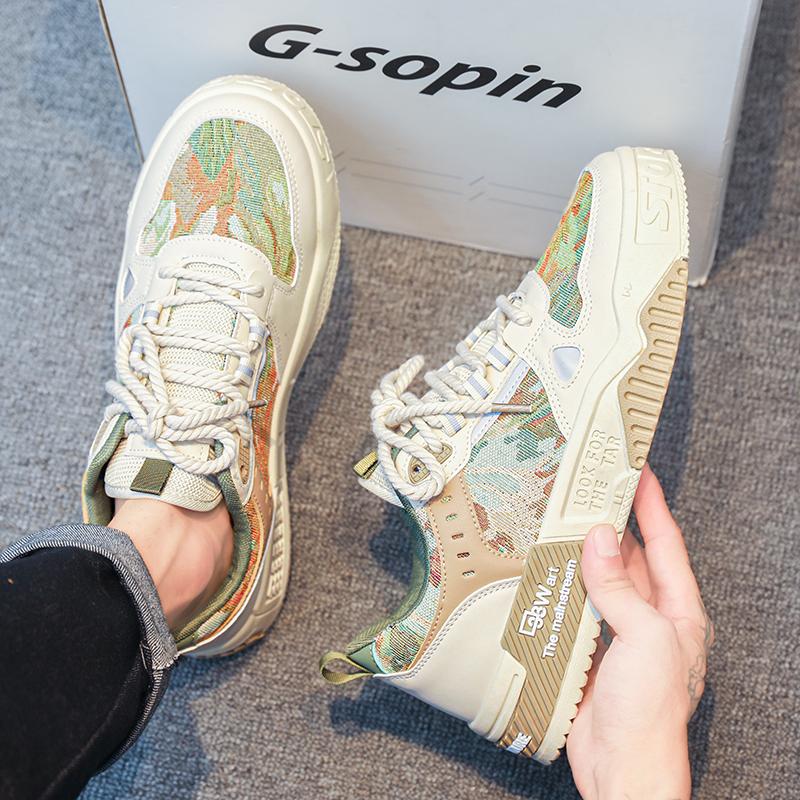 Модные новые парусиновые туфли для мужчин — фото 3