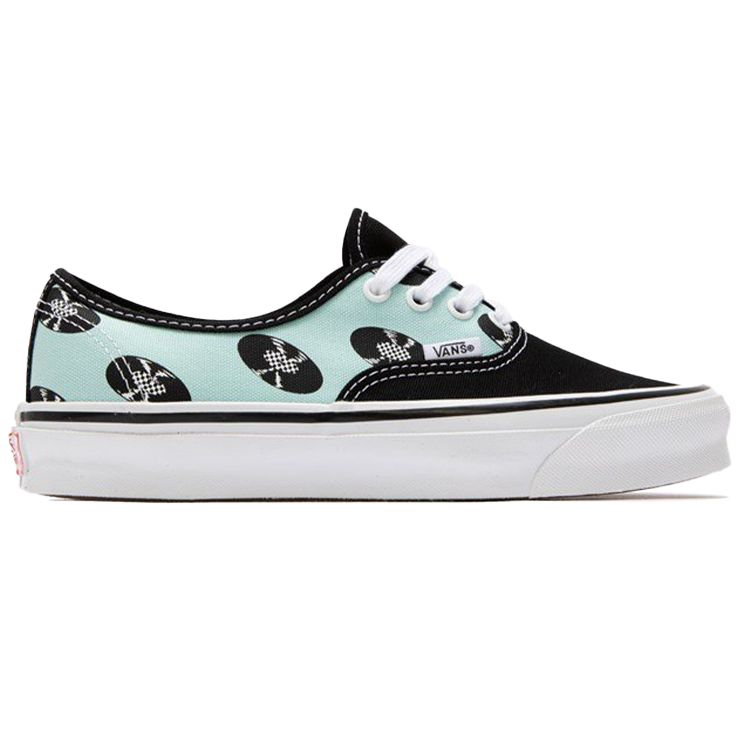 Vans Authentic LX Wacko Maria Blue Records Unisex Sneakers Black Baby-Blue White VN0A4BV9591